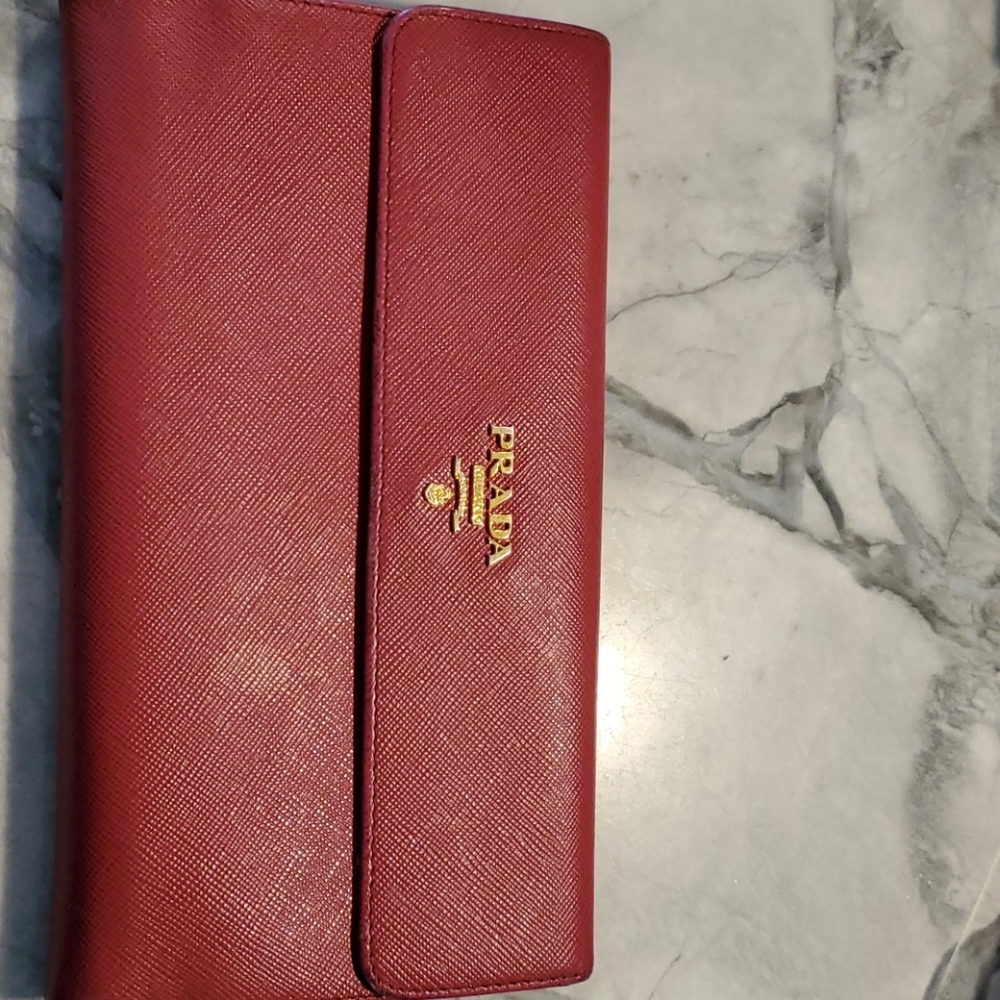 Prada long wallet